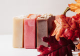 FALL SOAP BUNDLE--SET OF 3 HANDMADE ARTISAN SOAPS