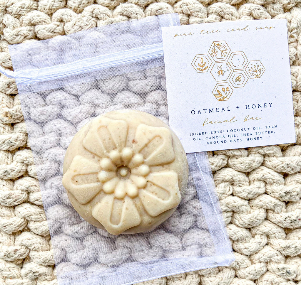 OATMEAL + HONEY FACIAL SOAP BAR