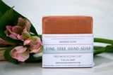 MOROCCAN RED CLAY FACIAL BAR SOAP, 3 OZ.