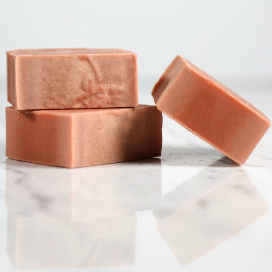 MOROCCAN RED CLAY FACIAL BAR SOAP, 3 OZ.