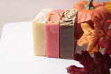 FALL SOAP BUNDLE--SET OF 3 HANDMADE ARTISAN SOAPS