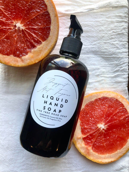 GRAPEFRUIT MINT TANGERINE LIQUID HAND SOAP