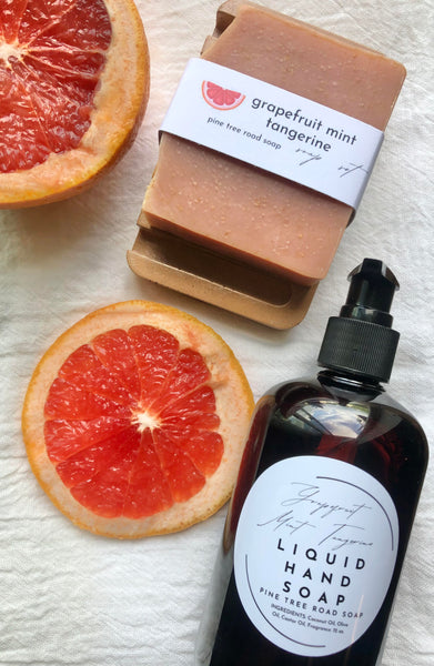 GRAPEFRUIT MINT TANGERINE SOAP SET