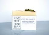 WHITE TEA + GINGER HANDMADE ARTISAN BAR SOAP